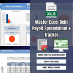Master Excel Debt Payoff Spreadsheet & Tracker - Financial Spreadsheets