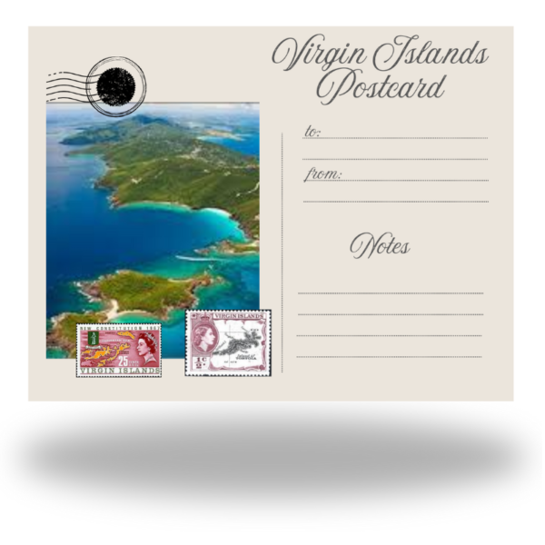 Virgin Islands Vacation Postcard - Vintage Postcard