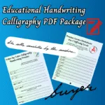 Cursive Handwriting Worksheets for All Levels, ID: 2528