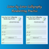 Cursive Handwriting Worksheets - Package Lesson