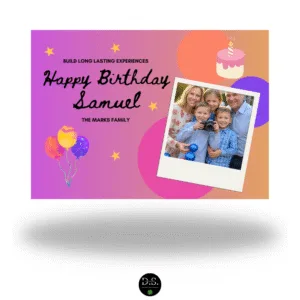 Expand your Imagination with our Birthday Card Template, ID: 2718